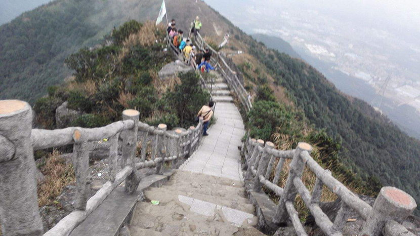 银屏山登山活动